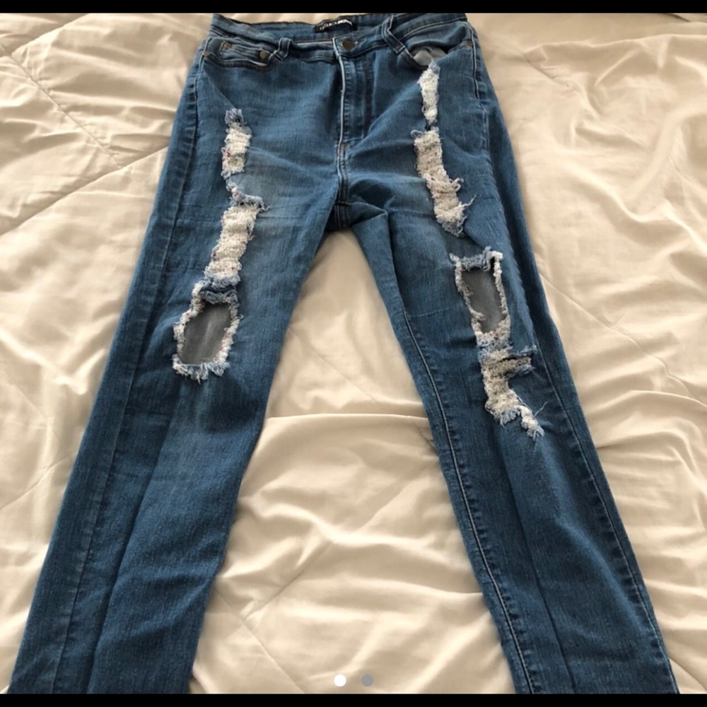 Distressed Jeans